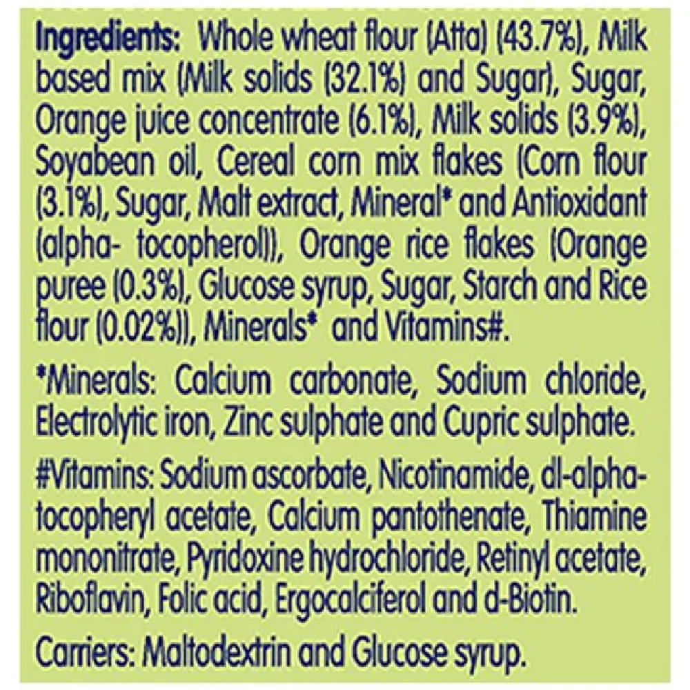 Nestle Cerelac Baby Cereal with Milk, Wheat Orange, From 8 To 24 Months, 300 g (Pack of 2)-4.webp